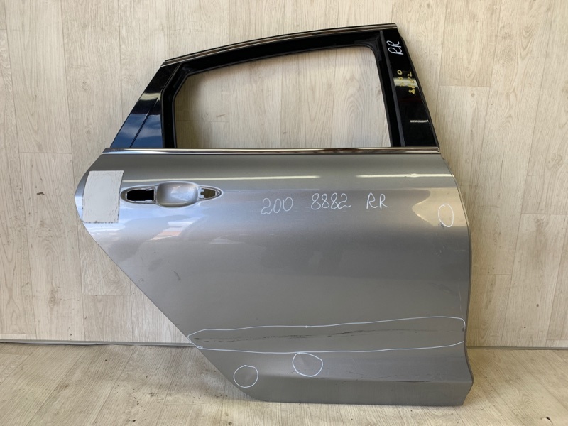 Дверь задняя правая CHRYSLER 200 14-16 2016 UF 2.4 ED6 68248178AC Б/У