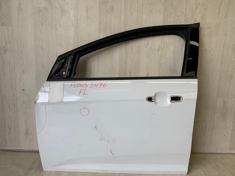 Дверь передняя левая FORD FOCUS 10-18 2015 CB8 2.0 XQDA F1EZ-5820125-A Б/У