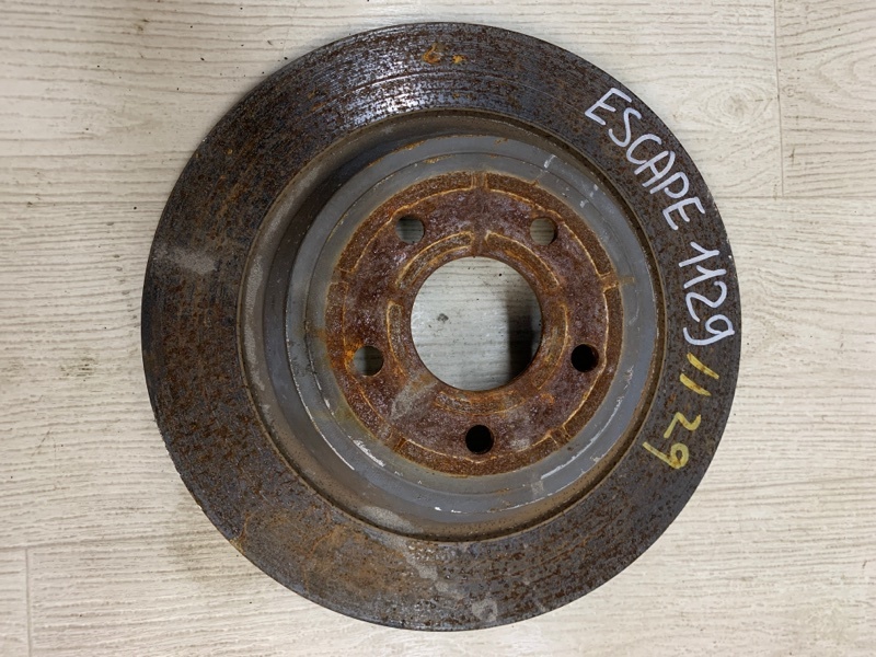 Тормозной диск задний FORD ESCAPE 12-19 2018 TM2 1.5 M9MA KJ5Z-2C026-A Б/У