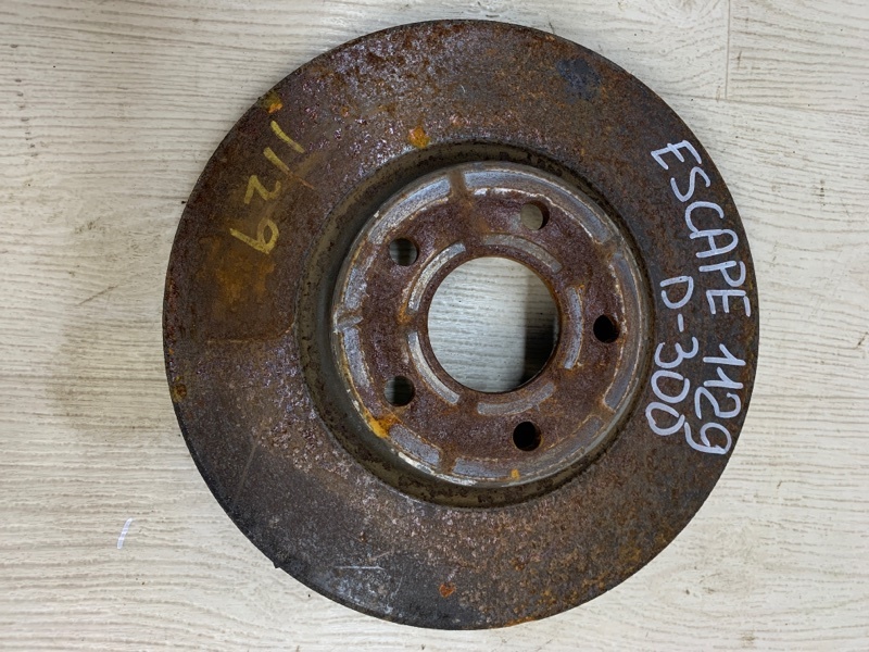 Тормозной диск передний FORD ESCAPE 12-19 2018 TM2 1.5 M9MA CV6Z-1125-F Б/У