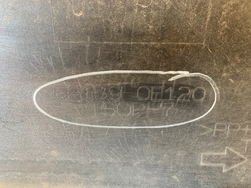 Бампер задний задний RX350/450 15-22 2015-2019 GGL25