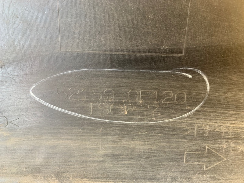 Бампер задний задний RX350/450 15-22 2015-2019 GGL25