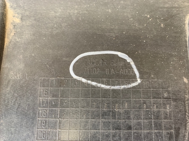 Бампер передний CRV (RM) 11-18 2017-2019