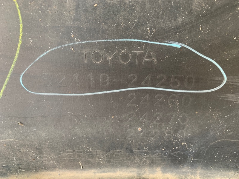 Бампер передний передний SC430 01-10 2001-2005 UZZ40