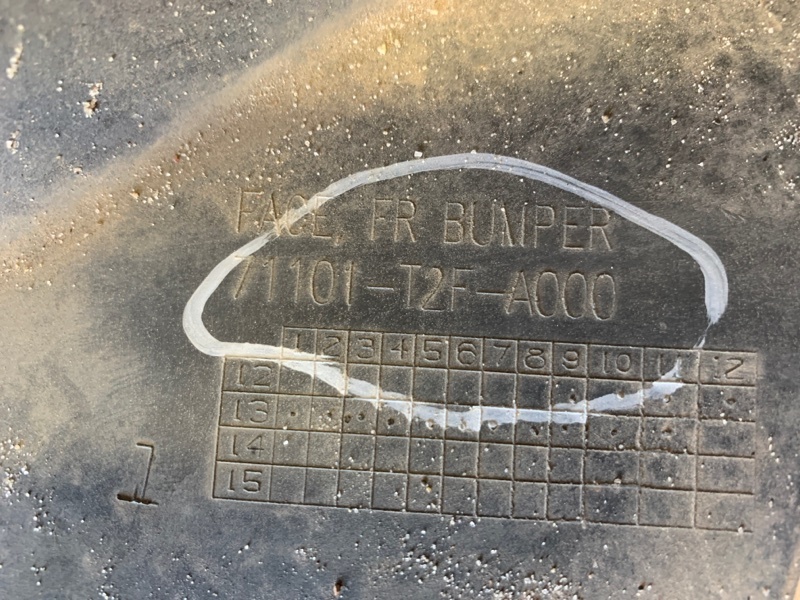 Бампер передний передний ACCORD CR 13-18 2016-2017