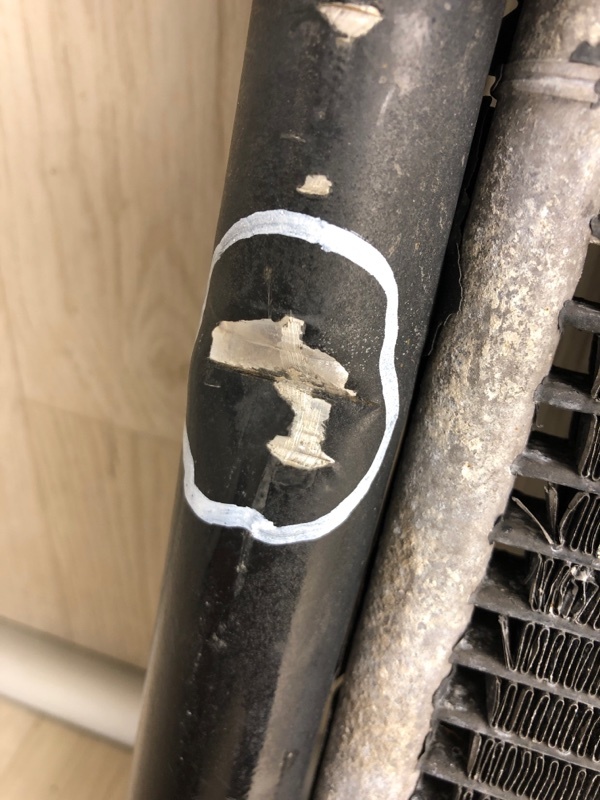 Радиатор кондиционера JETTA USA 10-17 2011 162 2.5 CBUA