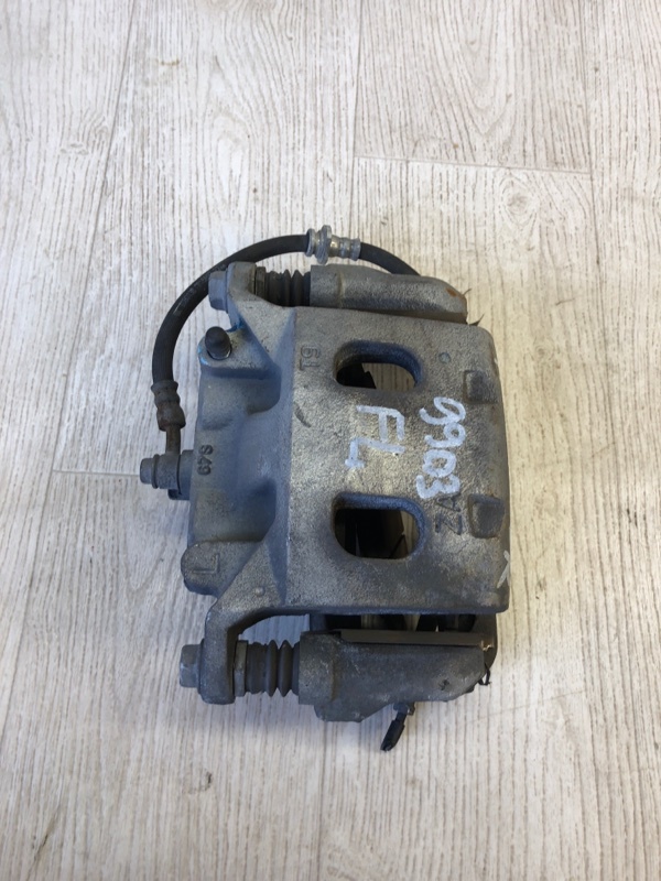 Суппорт тормозной передний левый NISSAN PATHFINDER R52 12-21 2016 R52 3.5 VQ35DD 41011-3JA0C Б/У