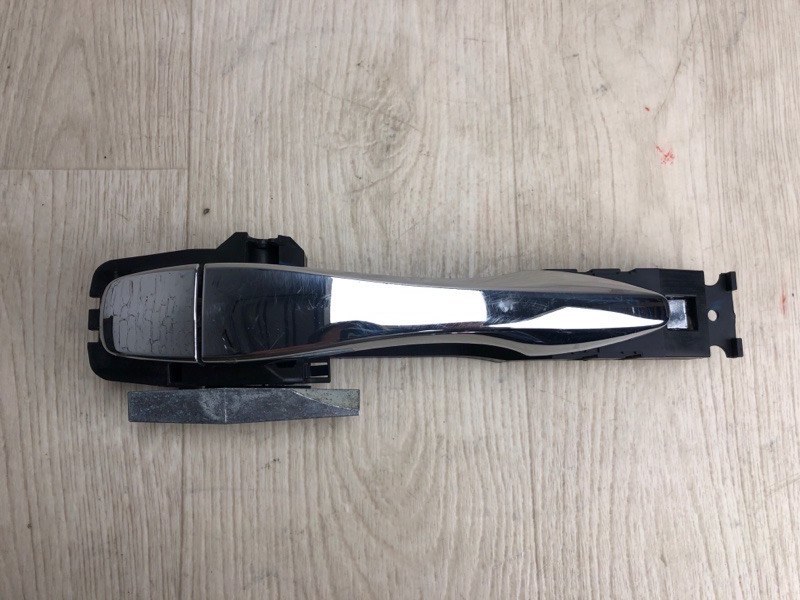 Ручка двери наружная задняя левая NISSAN PATHFINDER R52 12-21 2016 R52 3.5 VQ35DD 80611-5AA0A Б/У
