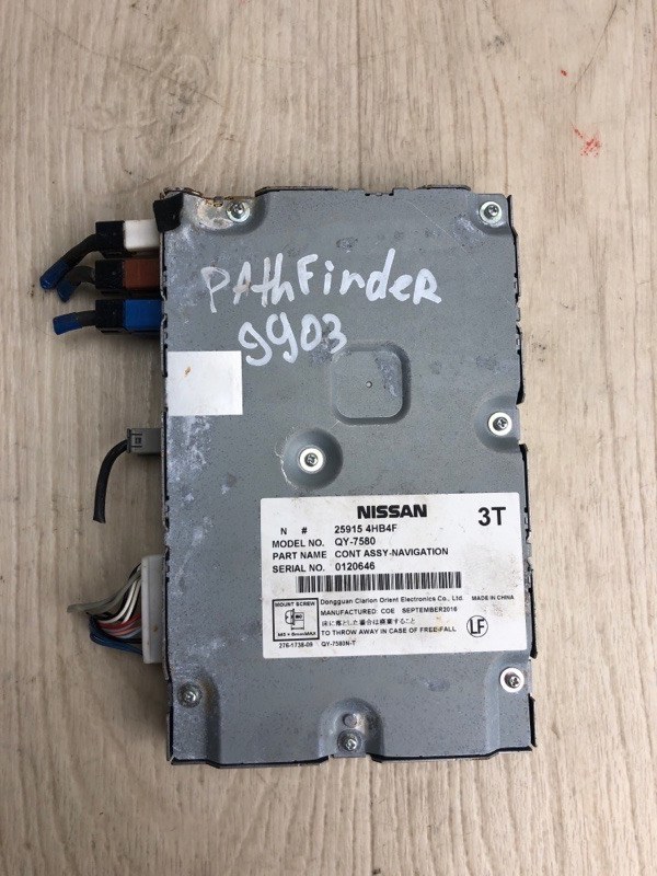 Запчасть блок управления навигацией NISSAN PATHFINDER R52 12-21 2016 R52 3.5 VQ35DD 25915-4HB4F Б/У Блок управления навигацией NISSAN PATHFINDER R52 12-21 2016 R52 3.5 VQ35DD 25915-4HB4F Б/У