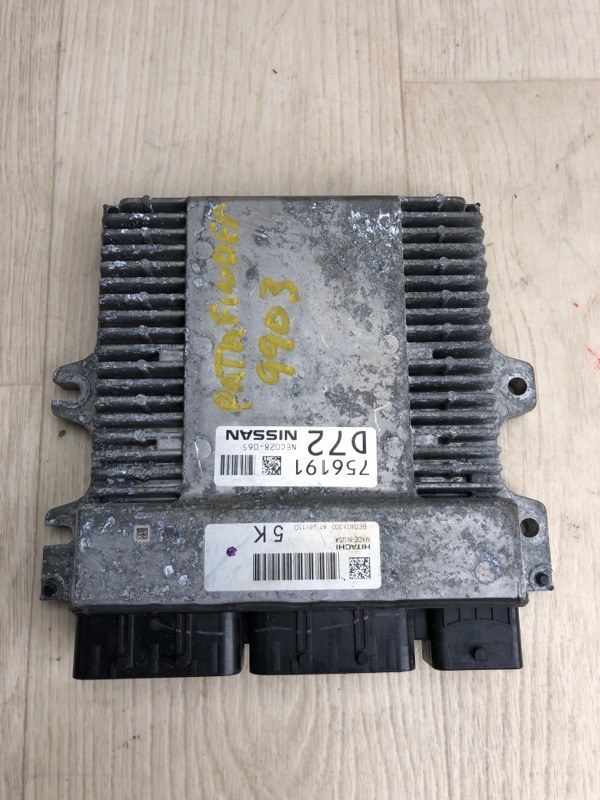 Блок управления двигателем NISSAN PATHFINDER R52 12-21 2016 R52 3.5 VQ35DD 23703-6KA0A Б/У