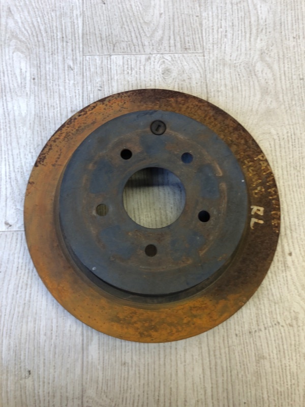 Тормозной диск задний NISSAN PATHFINDER R52 12-21 2016 R52 3.5 VQ35DD 43206-3JA0A Б/У