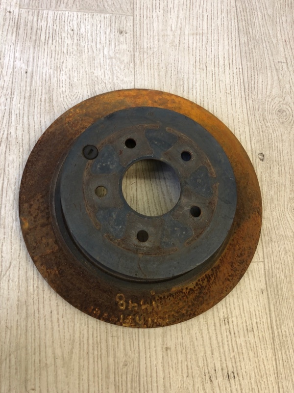 Тормозной диск задний NISSAN PATHFINDER R52 12-21 2016 R52 3.5 VQ35DD 43206-3JA0A Б/У