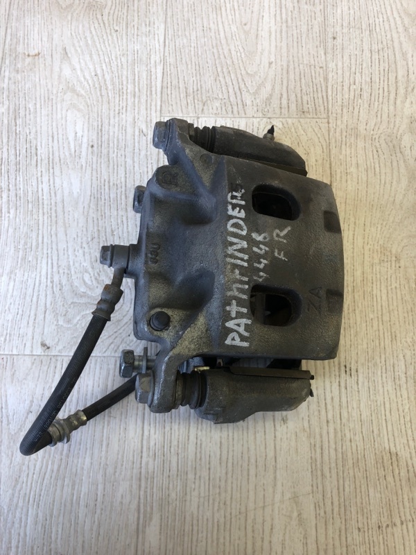 Суппорт тормозной передний правый NISSAN PATHFINDER R52 12-21 2016 R52 3.5 VQ35DD 41001-3JA0A Б/У