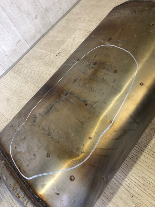 Резонатор глушителя PATHFINDER R52 12-21 2016 R52 3.5 VQ35DD