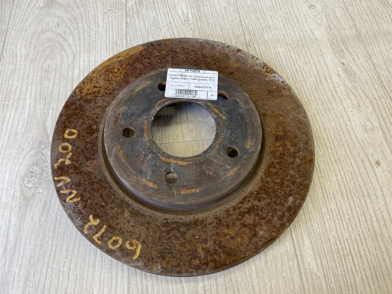 Тормозной диск передний NISSAN NV200 USA 13- 2015 M20XUS 2.0 MR20DE 40206-3LM0A Б/У