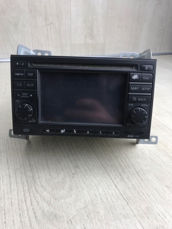Запчасть магнитола NISSAN JUKE 10-19 2010 F15 1.6 MR16DDT 25915-ZT51E Б/У Магнитола NISSAN JUKE 10-19 2010 F15 1.6 MR16DDT 25915-ZT51E Б/У