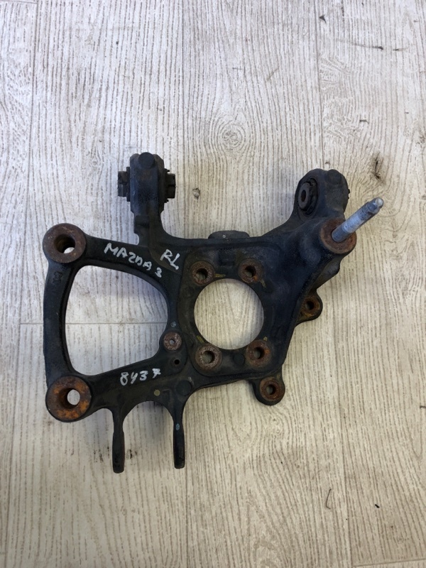 Запчасть цапфа задняя левая MAZDA 3 BM 13-19 2016 BM 2.0 PE-VPS B45A-26-12X Б/У Цапфа задняя левая MAZDA 3 BM 13-19 2016 BM 2.0 PE-VPS B45A-26-12X Б/У