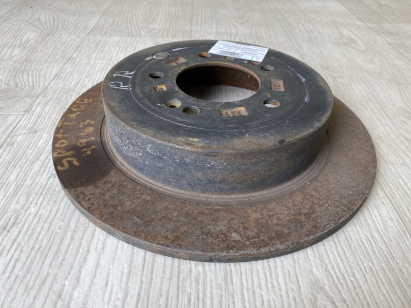 Тормозной диск задний SPORTAGE QL 15-21 2017 QL 2.4 G4KJ