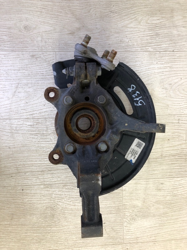 Кулак поворотный передний левый KIA OPTIMA JF 15-20 2018 JF 2.4 G4KJ 51715-C1000 Б/У