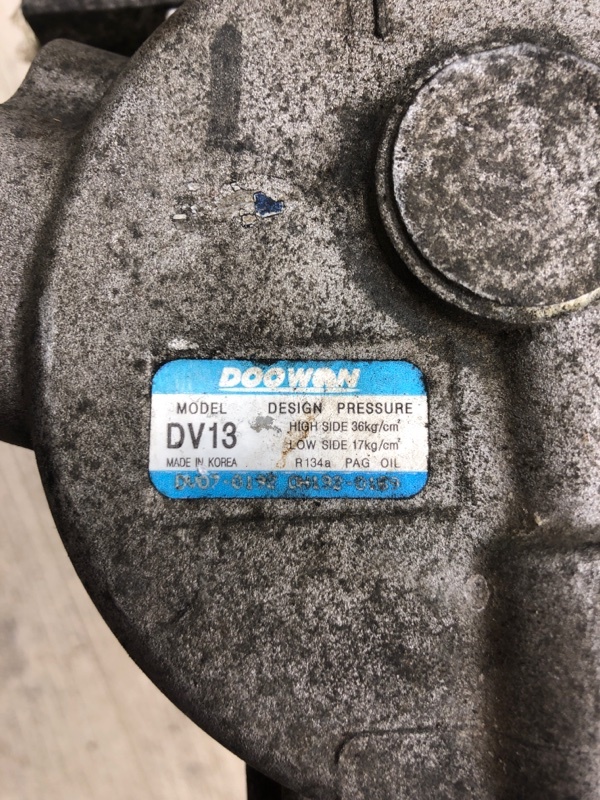 Компрессор кондиционера FORTE/CERATO TD 08-13 2009 TD 2.0 G4KD