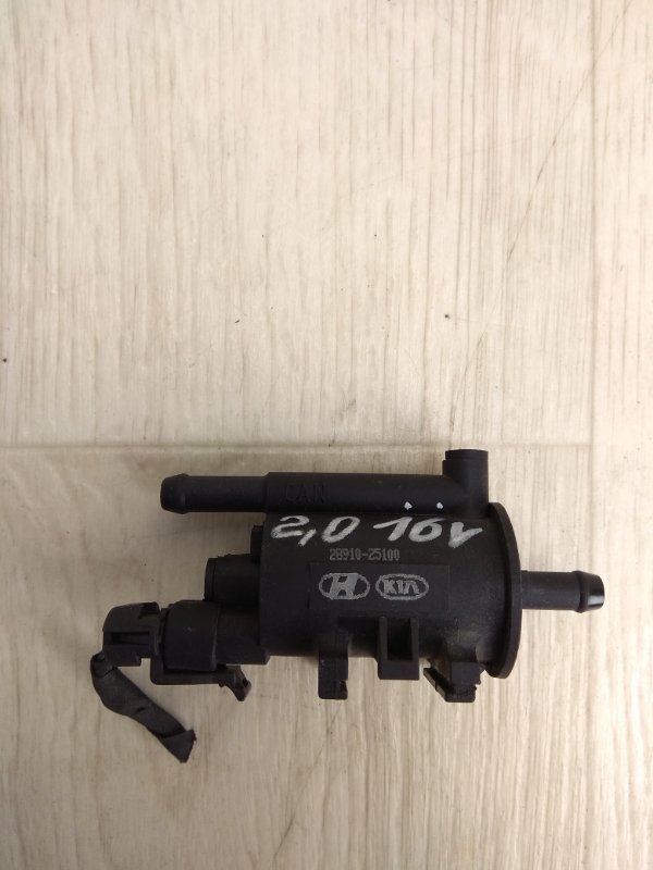 Клапан электромагнитный (вакуумный) KIA FORTE/CERATO TD 08-13 2009 TD 2.0 G4KD 28910-25100 Б/У