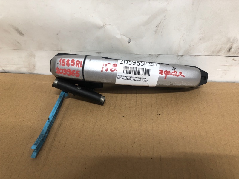 Ручка двери наружная задняя левая SUZUKI SX4 06-13 2008 Седан J20A 82812-63J00-Z2S Б/У