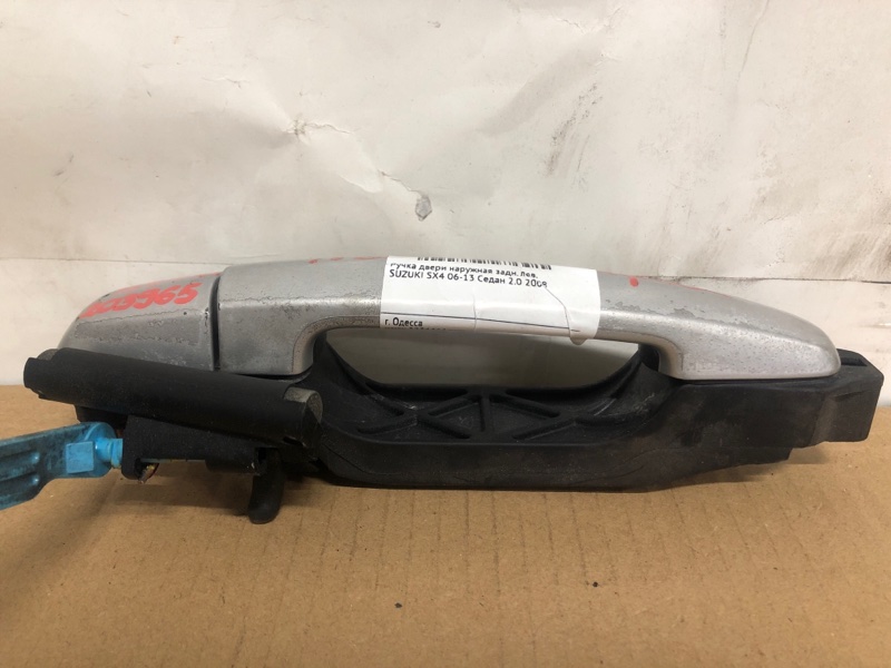 Ручка двери наружная задняя левая SX4 06-13 2008 Седан J20A