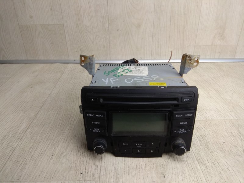 Магнитола HYUNDAI SONATA YF 10-14 2013 YF 2.4 G4KJ 96180-3Q700 Б/У