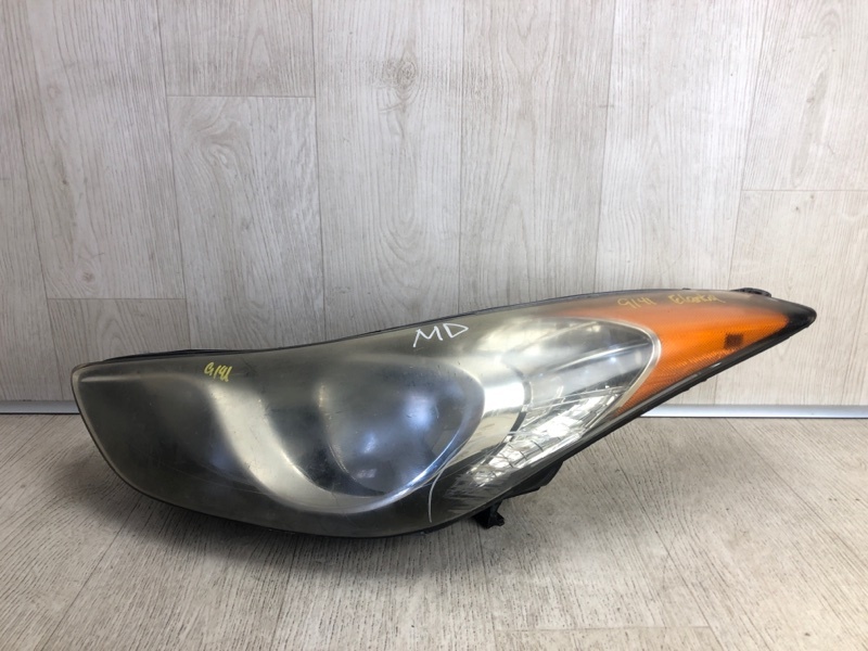Фара передняя левая HYUNDAI ELANTRA MD 10-15 2012 MD 1.8 G4NB 92101-3X050 Б/У