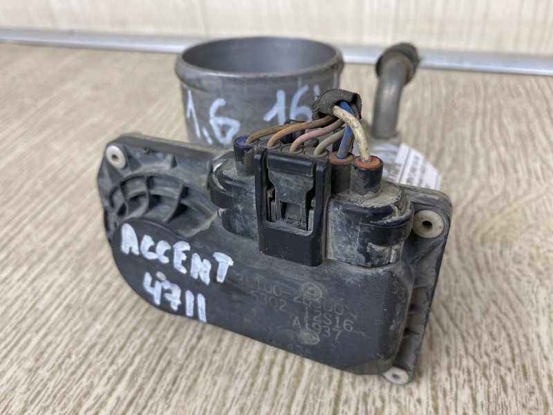 Дроссельная заслонка ACCENT RB 10- 2015 RB 1.6 G4FD