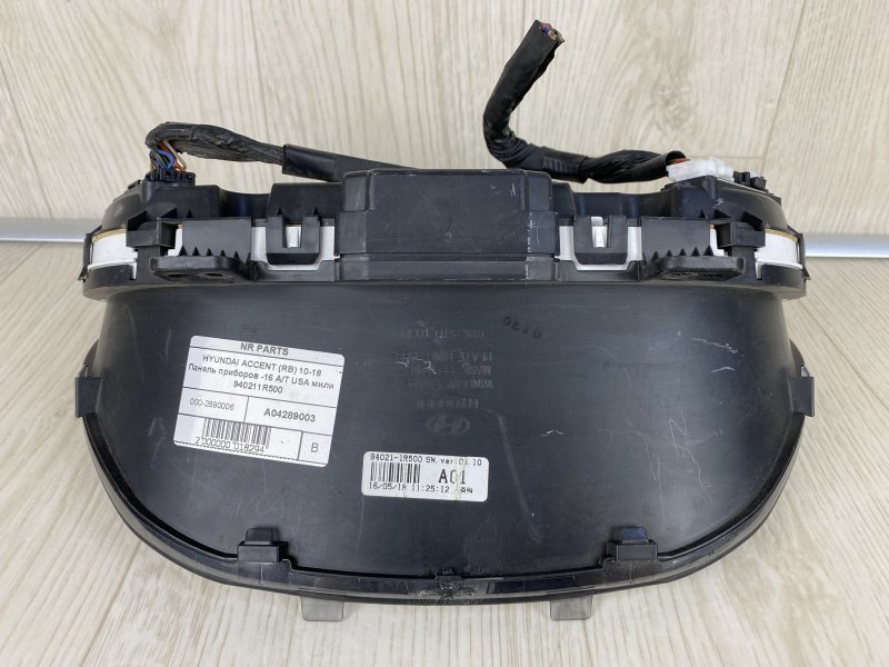 Панель приборов ACCENT RB 10- 2016 RB 1.6 G4FD Панель приборов ACCENT RB 10- 2016 RB 1.6 G4FD