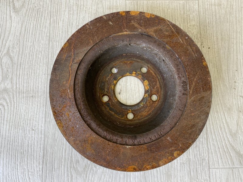 Тормозной диск задний FORD FUSION 14- CD4 1.5 HDTX