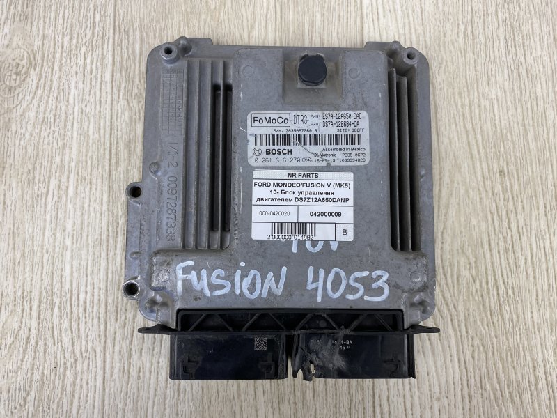 Запчасть блок управления двигателем FORD FUSION 14- 2015 CD4 1.5 HDTX DS7Z-12A650D-ANP Б/У Блок управления двигателем FORD FUSION 14- 2015 CD4 1.5 HDTX DS7Z-12A650D-ANP Б/У