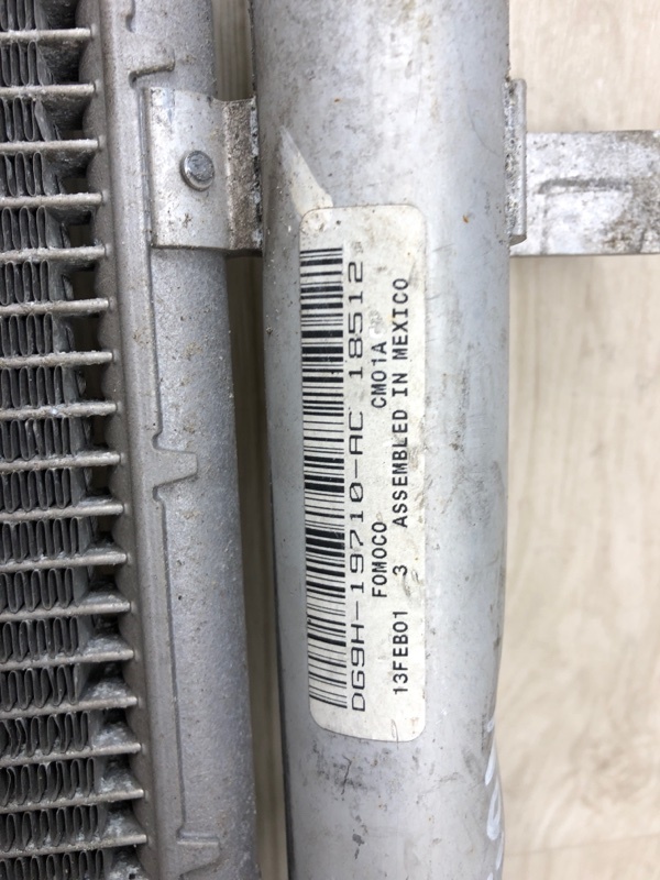 Радиатор кондиционера FUSION 14- 2013 CD4 C20HDTX Радиатор кондиционера FUSION 14- 2013 CD4 C20HDTX