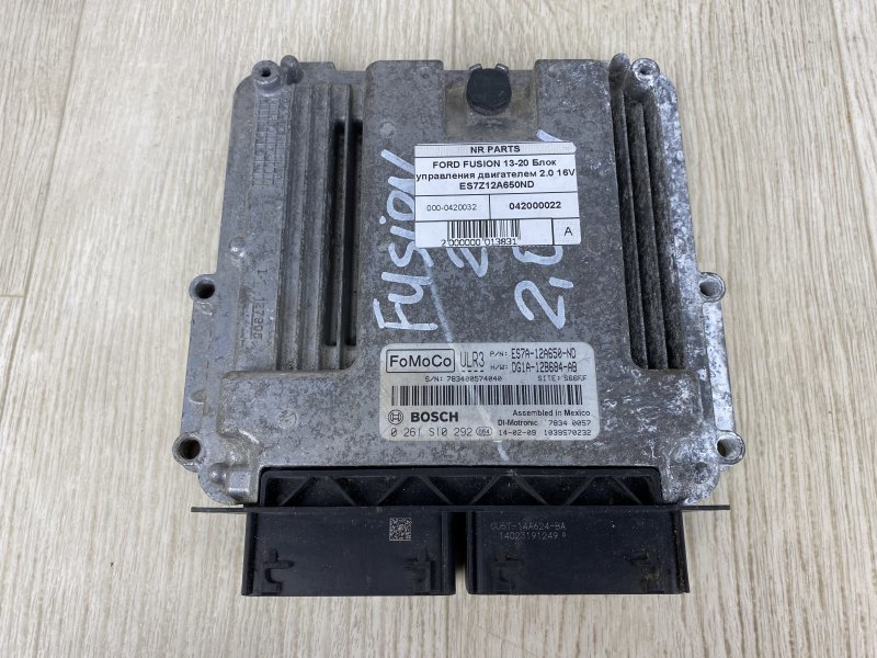 Блок управления двигателем FORD FUSION 14- 2014 CD4 C20HDTX DG1Z-12A650-ABNP Б/У