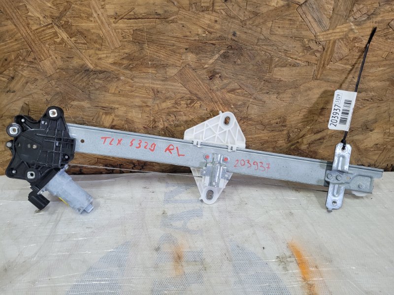 Стеклоподъемник задний левый ACURA TLX 14-17 2015 Седан 2.4 72750-TZ3-A01 Б/У