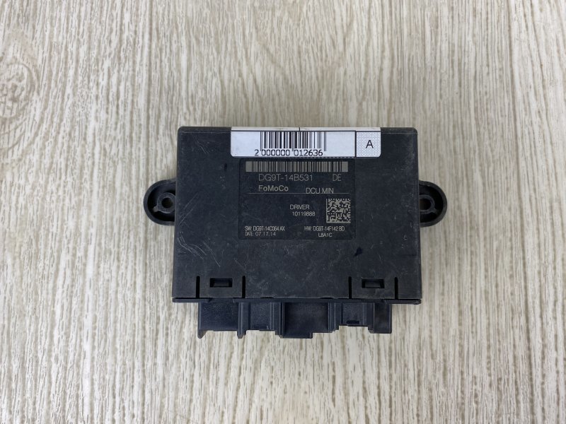 Блок комфорта передний правый FORD FUSION 14- 2014 CD4 C25HDEX DG9Z-14B291-Q Б/У