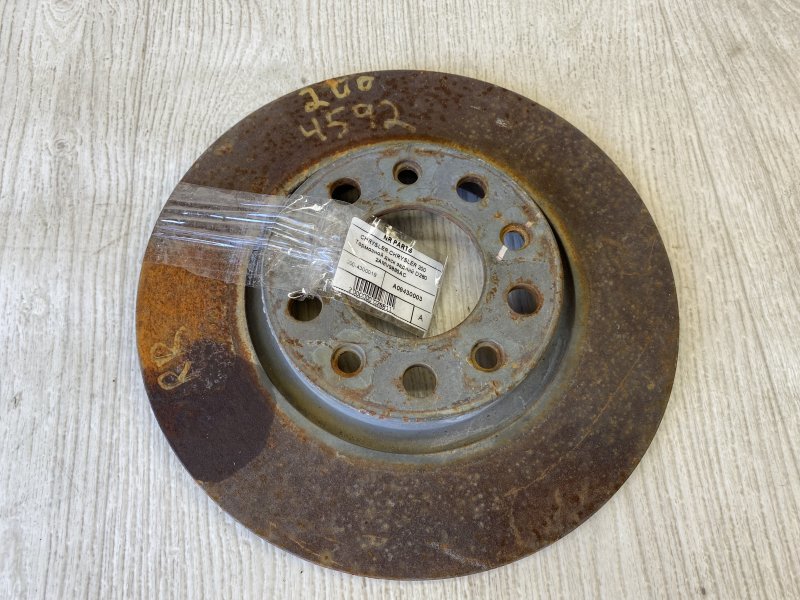 Тормозной диск задний CHRYSLER 200 14-16 2015 UF 2.4 ED6 2AMV9885AC Б/У