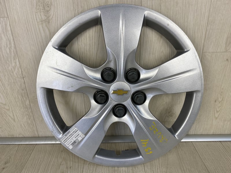 Колпак колесный CHEVROLET CRUZE 15- 2018 J400 1.4T LE2 13399300 Б/У