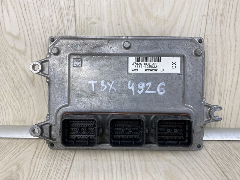 Блок управления двигателем HONDA ACCORD CU8 / TSX 08-14 2012 CU2 2.4 K24Z3 37820-RL5-A56 Б/У