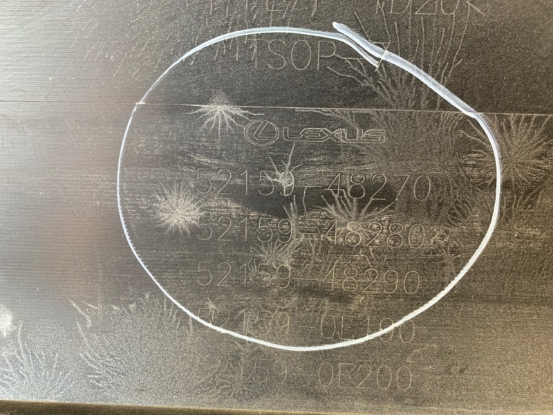 Бампер задний задний RX350/450 15-22 2016-2019 Бампер задний задний RX350/450 15-22 2016-2019