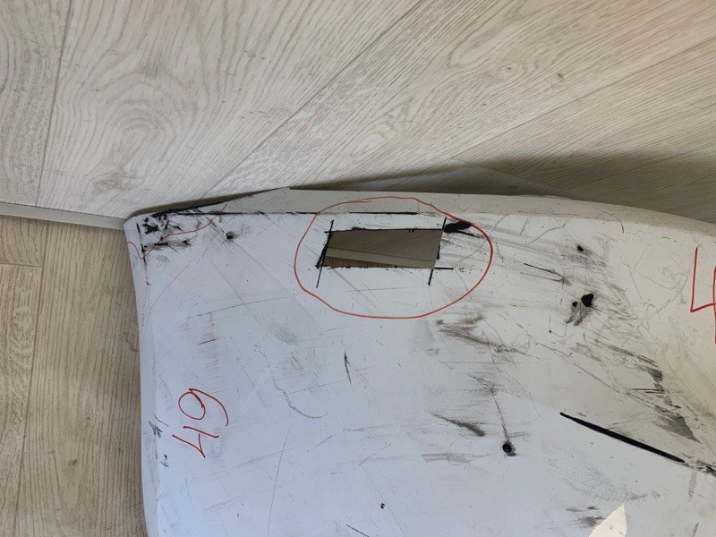 Бампер задний задний LEXUS IS250/350 13-20