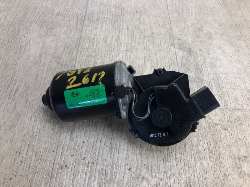 Запчасть моторчик стеклоочистителя передний KIA FORTE YD 12- 2015 YD 1.8 G4NB 98110-A7000 Б/У Моторчик стеклоочистителя передний KIA FORTE YD 12- 2015 YD 1.8 G4NB 98110-A7000 Б/У