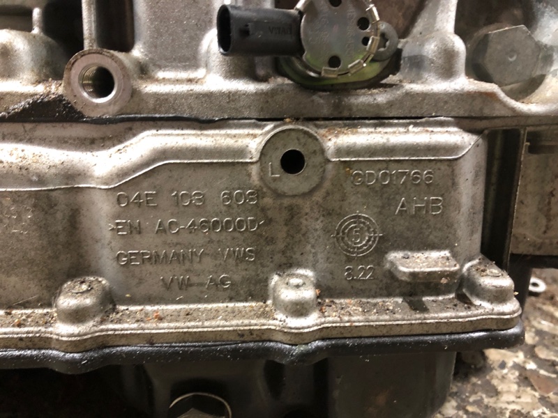 Двигатель бензин JETTA USA 10-17 2017 Седан 1.4L TSI I-4 Turbocharged