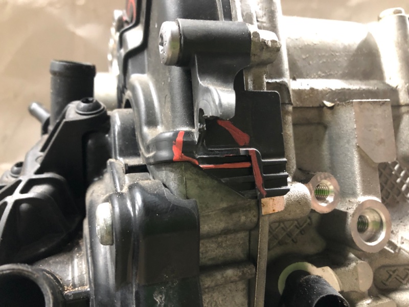 Двигатель бензин JETTA USA 10-17 2017 Седан 1.4L TSI I-4 Turbocharged