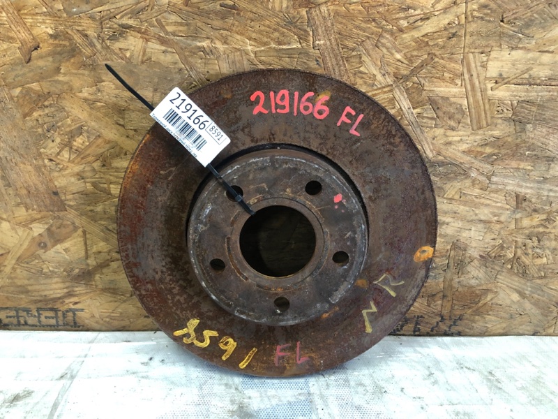 Тормозной диск передний FORD FOCUS 10-18 2013 Хетчбек 2.0 C20HDEX BV6Z-1125-E Б/У