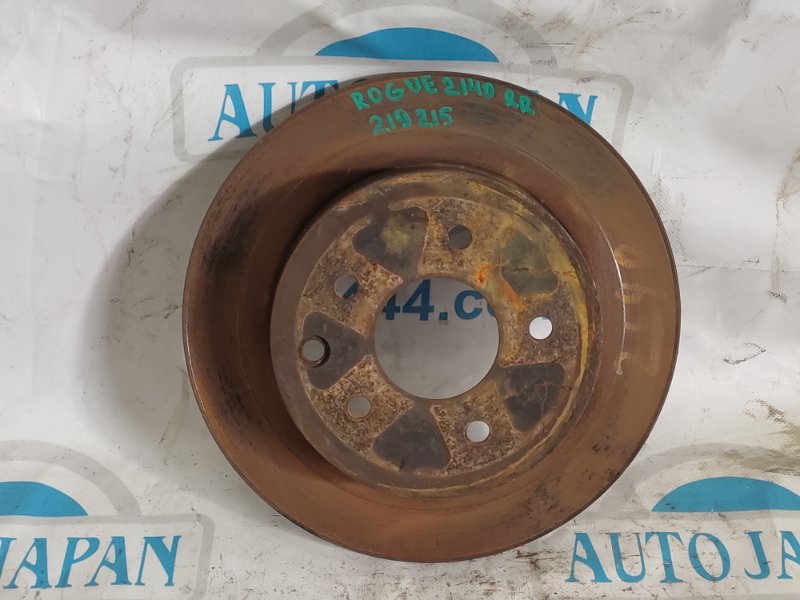 Тормозной диск задний NISSAN ROGUE 08-15 2011 2.5 QR25DE 43206-8H701 Б/У