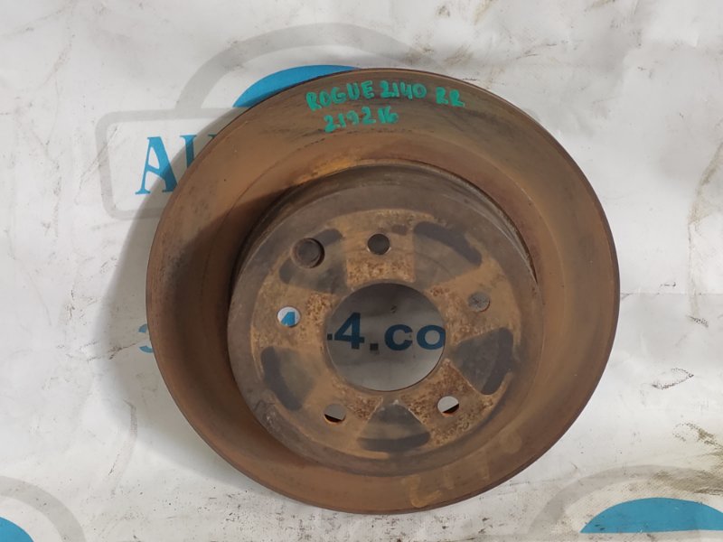 Тормозной диск задний NISSAN ROGUE 08-15 2011 2.5 QR25DE 43206-8H701 Б/У