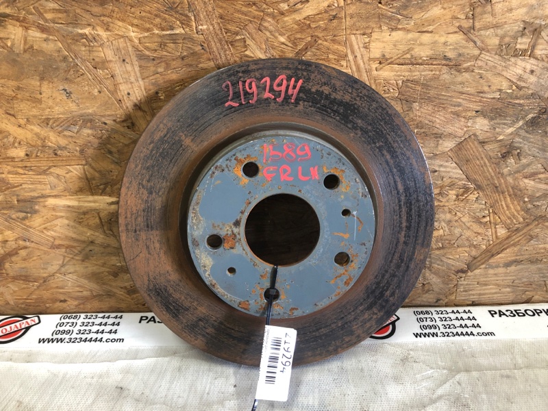 Запчасть тормозной диск передний SUZUKI SX4 06-13 2008 Седан J20A 55311-80J03 Б/У Тормозной диск передний SUZUKI SX4 06-13 2008 Седан J20A 55311-80J03 Б/У