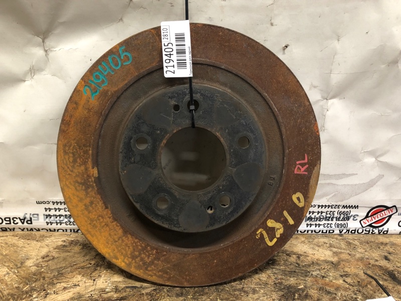 Тормозной диск задний MITSUBISHI OUTLANDER GF 12- 2017 Внедорожник 2.4 4615A125 Б/У